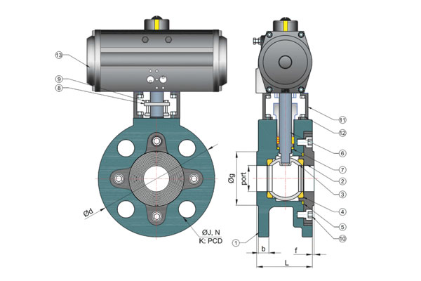 Wafer Type Ball Valves, Manufacturer, Supplier India