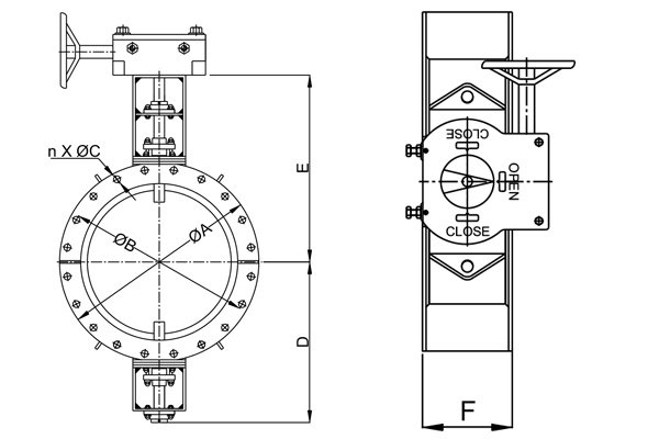 “AFT” Double Flange Damper Valve 3